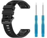FIXED Silicone Strap do Garmin Fenix QuickFit black (26mm) FIXSST-QF26MM-BK - 1128317 - zdjęcie 4